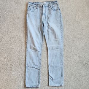 Abercrombie & Fitch Ultra High Rise Light Blue Jeans